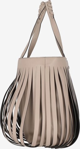 Karl Lagerfeld Shopper 'Fringe' in Braun