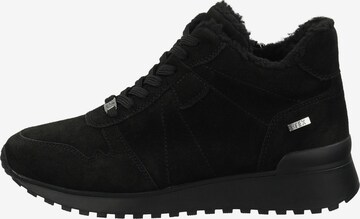 Sneaker alta di CAPRICE in nero