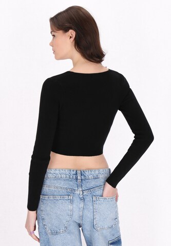 MYMO Trui 'Comfy' in Zwart