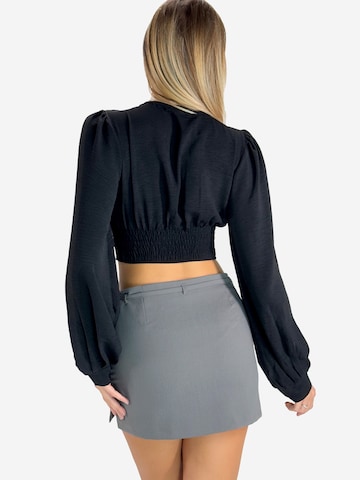 Elara Bluse in Schwarz