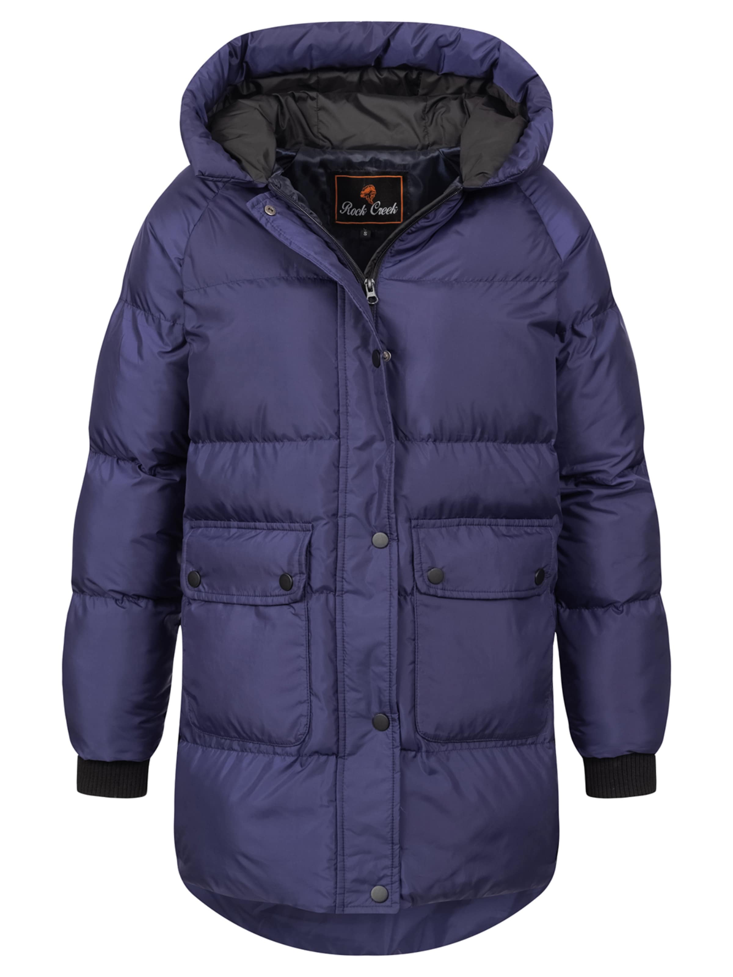 Rock Creek Winterjacke in Blau: Vorderseite