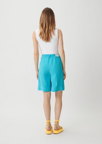 comma casual identity Loosefit Shorts in Blau: zadná strana