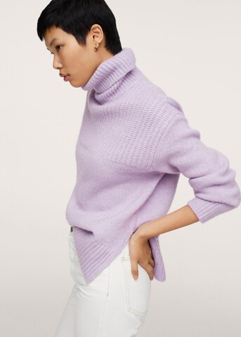 MANGO Pullover 'serenac' i lilla