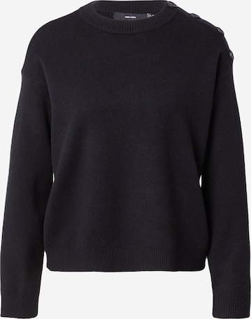 Pull-over 'VMSaba' VERO MODA en noir : devant