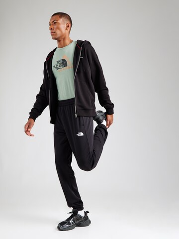Tapered Pantaloni per outdoor 'REAXION 2.0' di THE NORTH FACE in nero