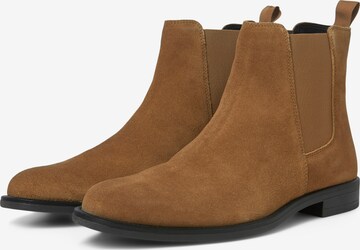 JACK & JONES - Botas chelsea 'Stan' em castanho