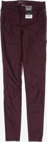 Kaffe Pants in S in Red: front