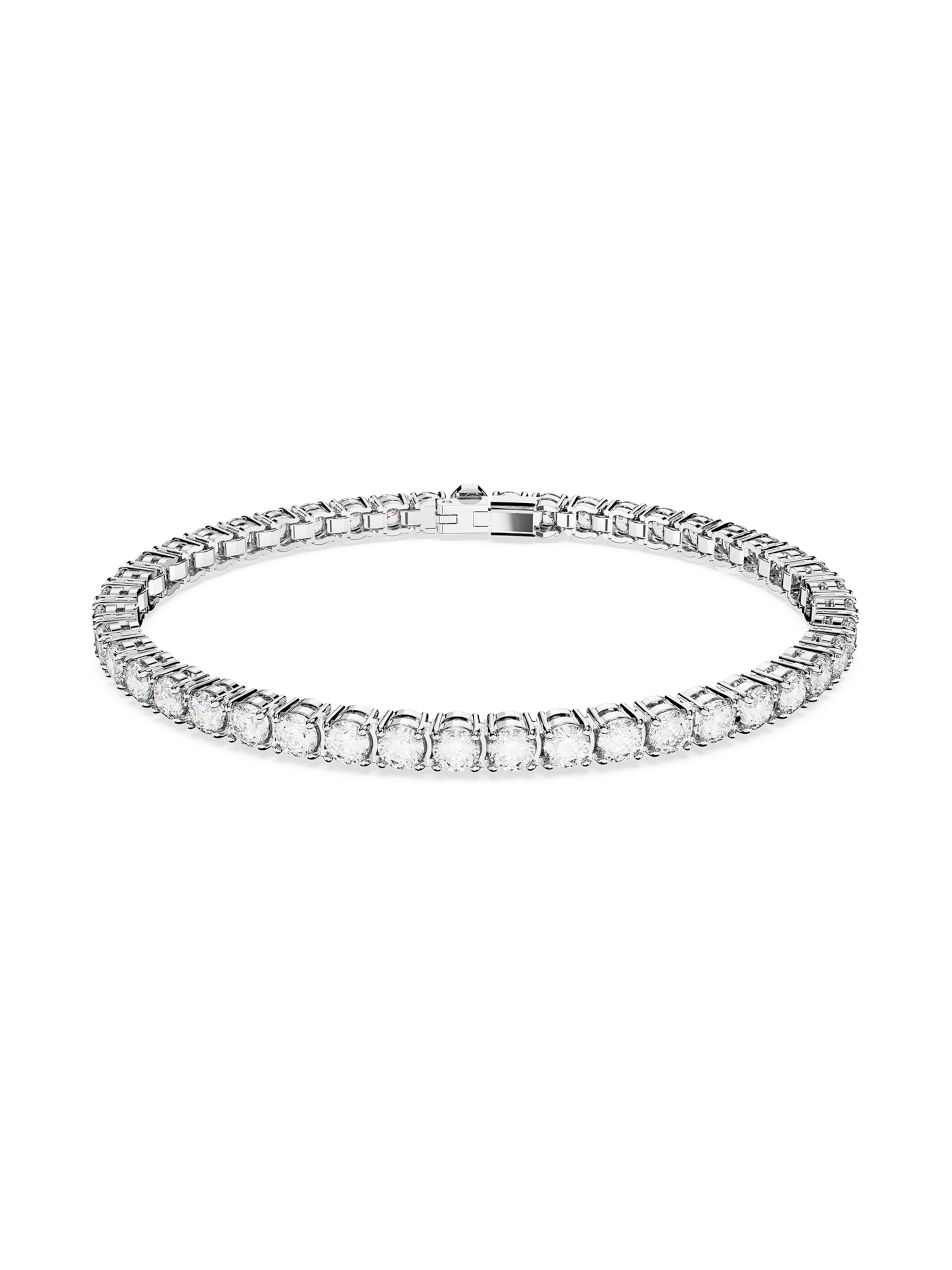 Swarovski Armband 'Matrix' in Zilver: voorkant