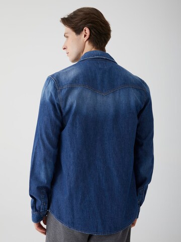 Coupe regular Chemise 'Rohan' LTB en bleu