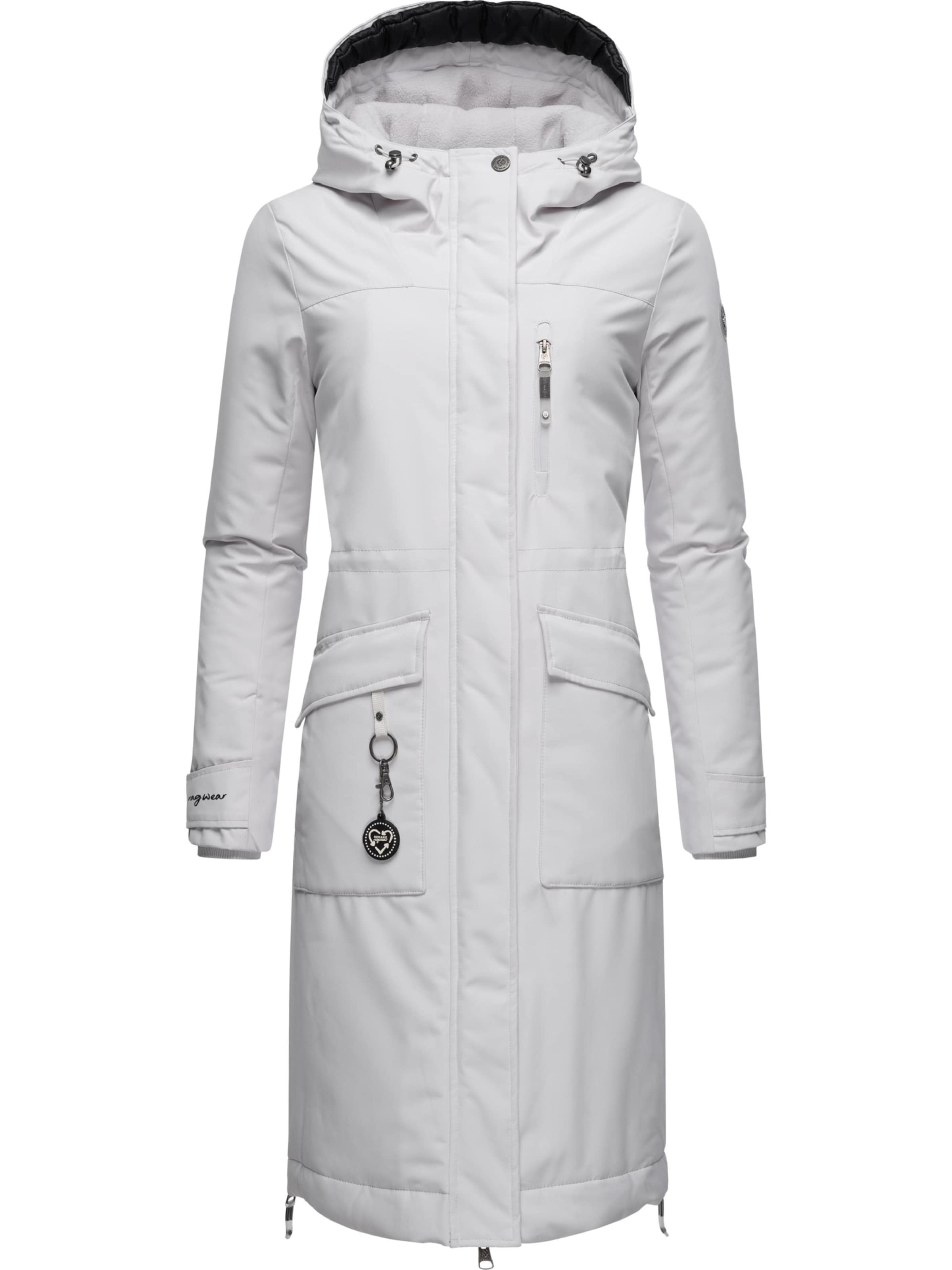 Ragwear Функциональное пальто 'Refutura Remake' в Серый: спереди
