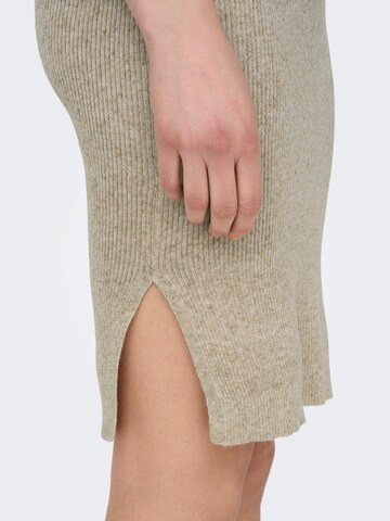 ONLY Knitted dress 'Lina' in Beige