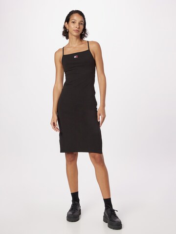 Tommy Jeans Dress in Black: front