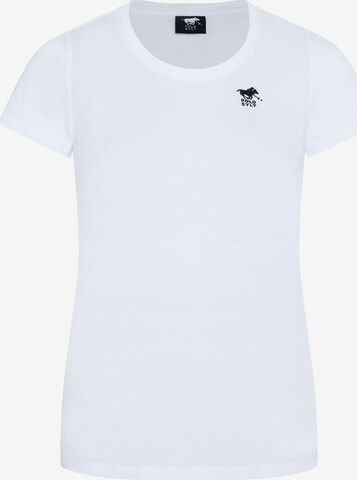 Polo Sylt Shirt in Weiß: predná strana