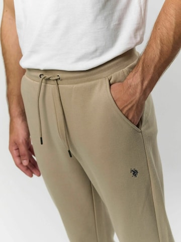 U.S. POLO ASSN. Tapered Bukser ' Terkel ' i beige