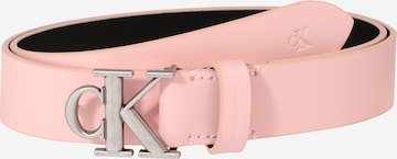 Calvin Klein Jeans - Cinturón en rosa: frente