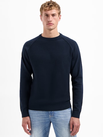 No Excess Pullover i blå: forside