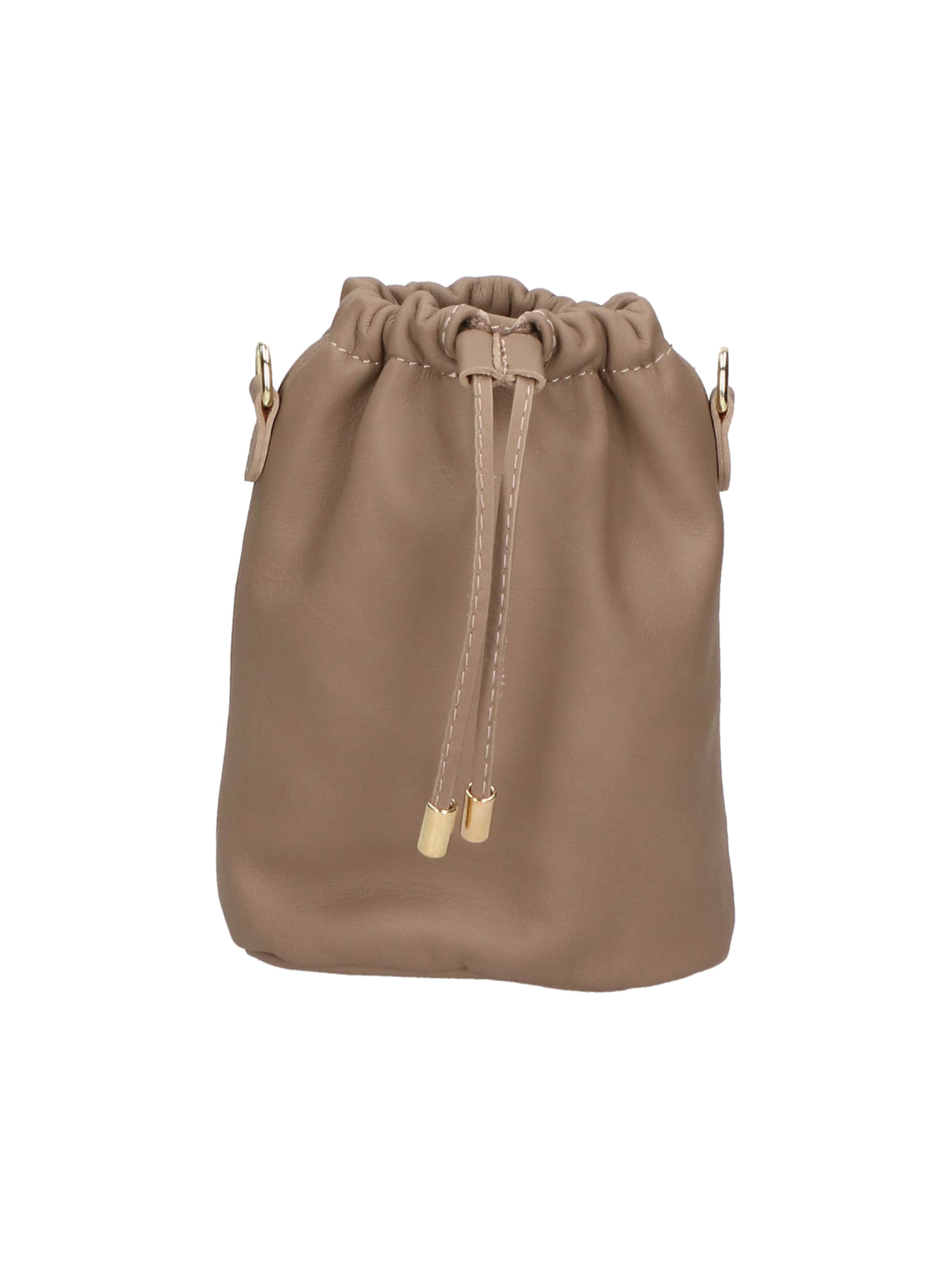 faina - Bolso saco en marrón: frente