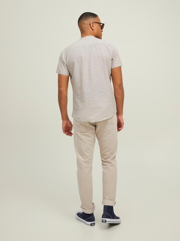 JACK & JONES Regular Fit Hemd 'Summer Band' in Grau