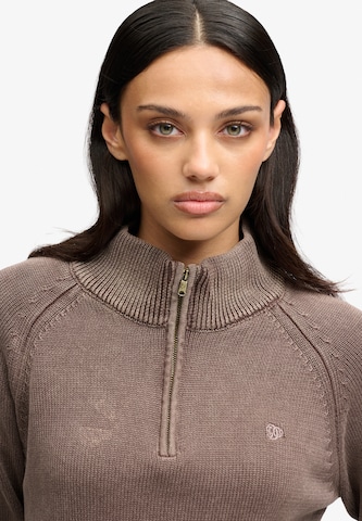Superdry & Co Pullover in Braun