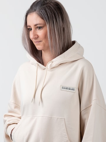 NAPAPIJRI Sweatshirt in Beige