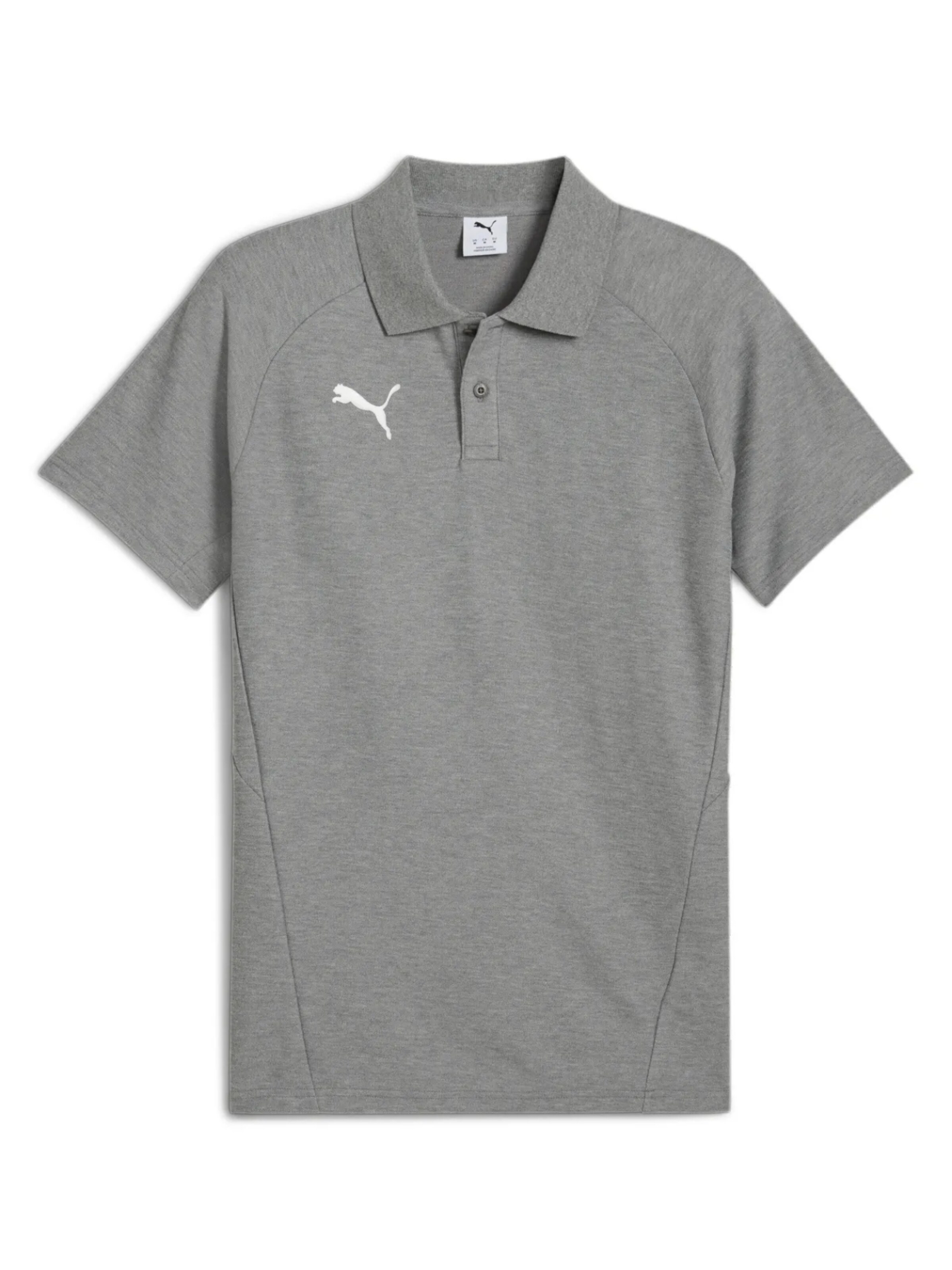 Maglietta 'Team' PUMA di colore grigio / bianco, Visualizzazione prodotti