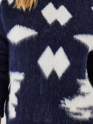 Pull-over Bianco Lucci en bleu