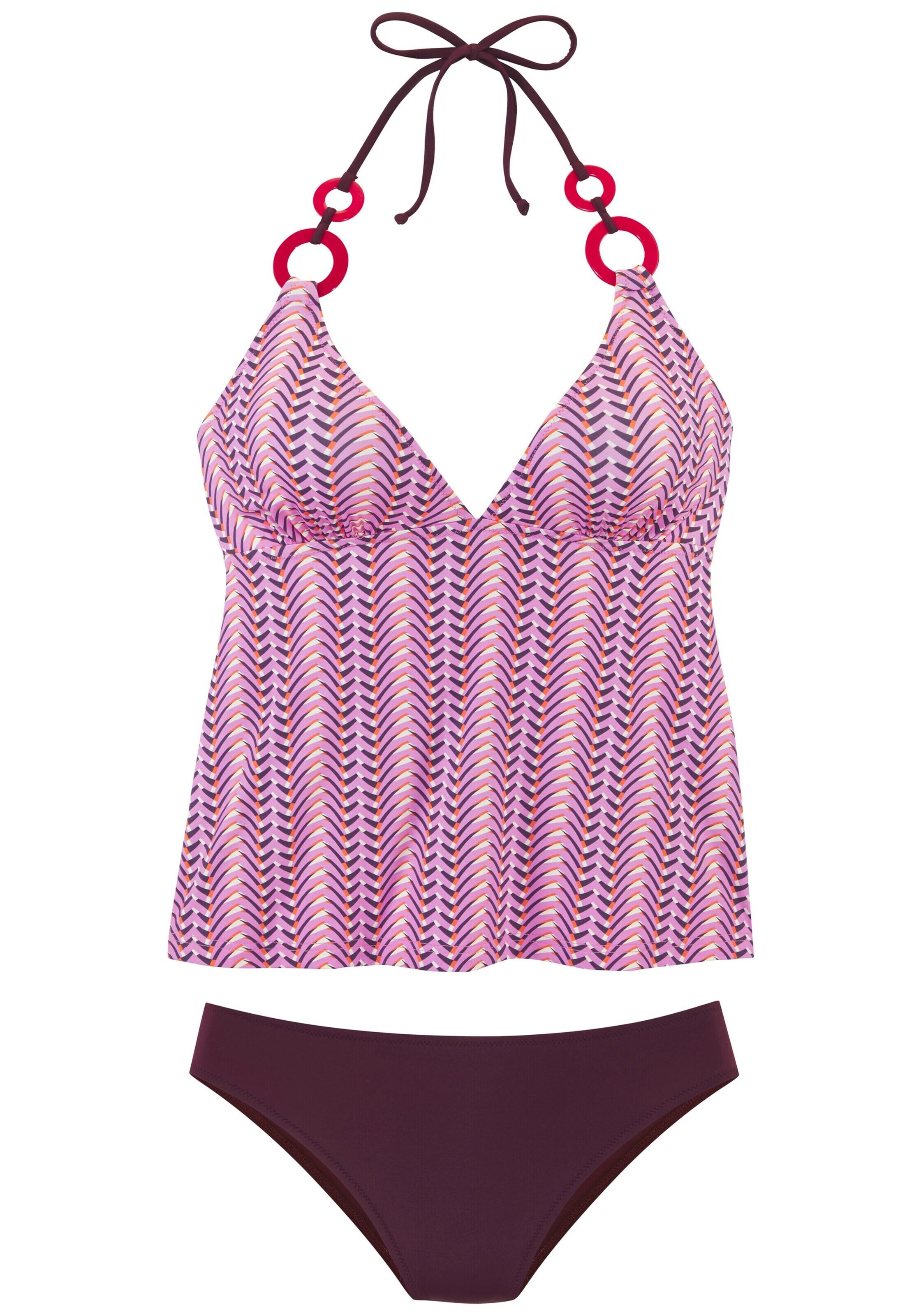 VIVANCE Tankini in Pink: Vorderseite