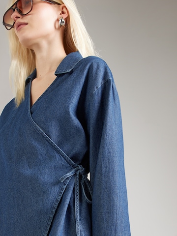 MSCH COPENHAGEN Bluse 'Aniela' i blå