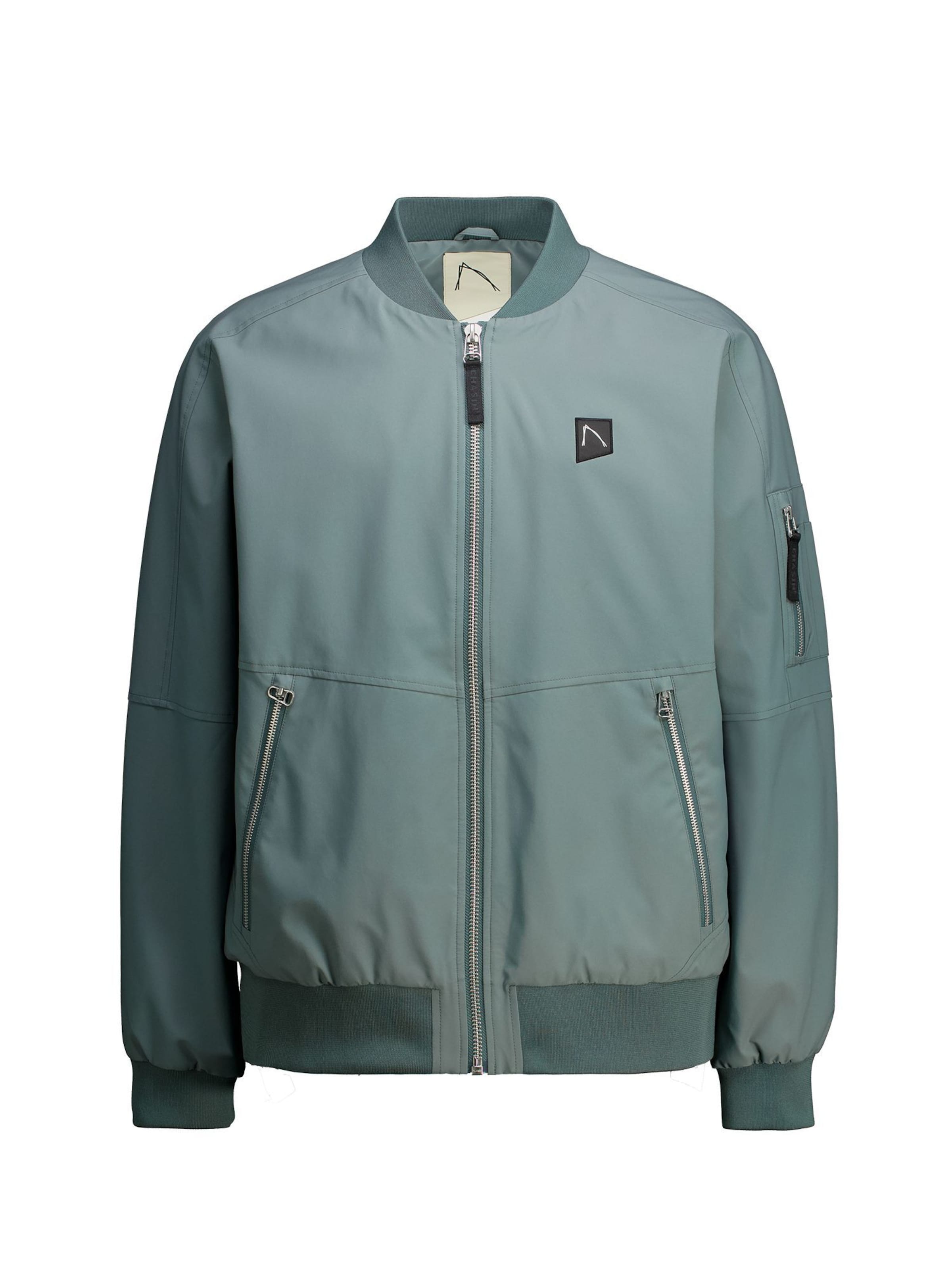 CHASIN' Between-Season Jacket 'Dash Lumeair' in Green: front
