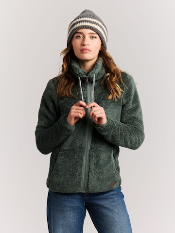 PROTEST Fleece jas 'RIRI' in Groen