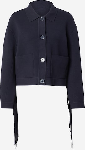 Essentiel Antwerp Collegetakki 'Istern' värissä sininen: etupuoli