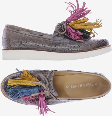 MELVIN & HAMILTON Flats & Loafers in 39 in Grey: front