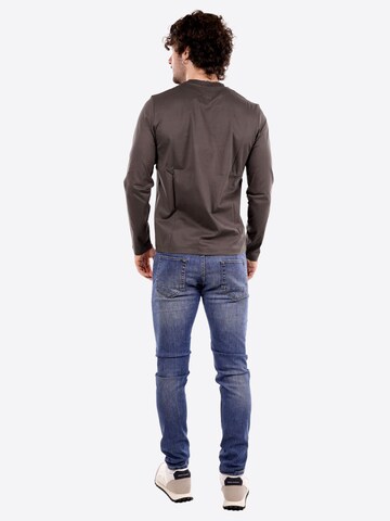 Maglia trikot 'Long' di Aeronautica Militare in marrone