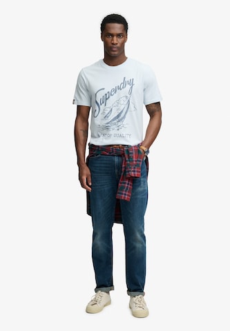 T-Shirt Superdry & Co en bleu