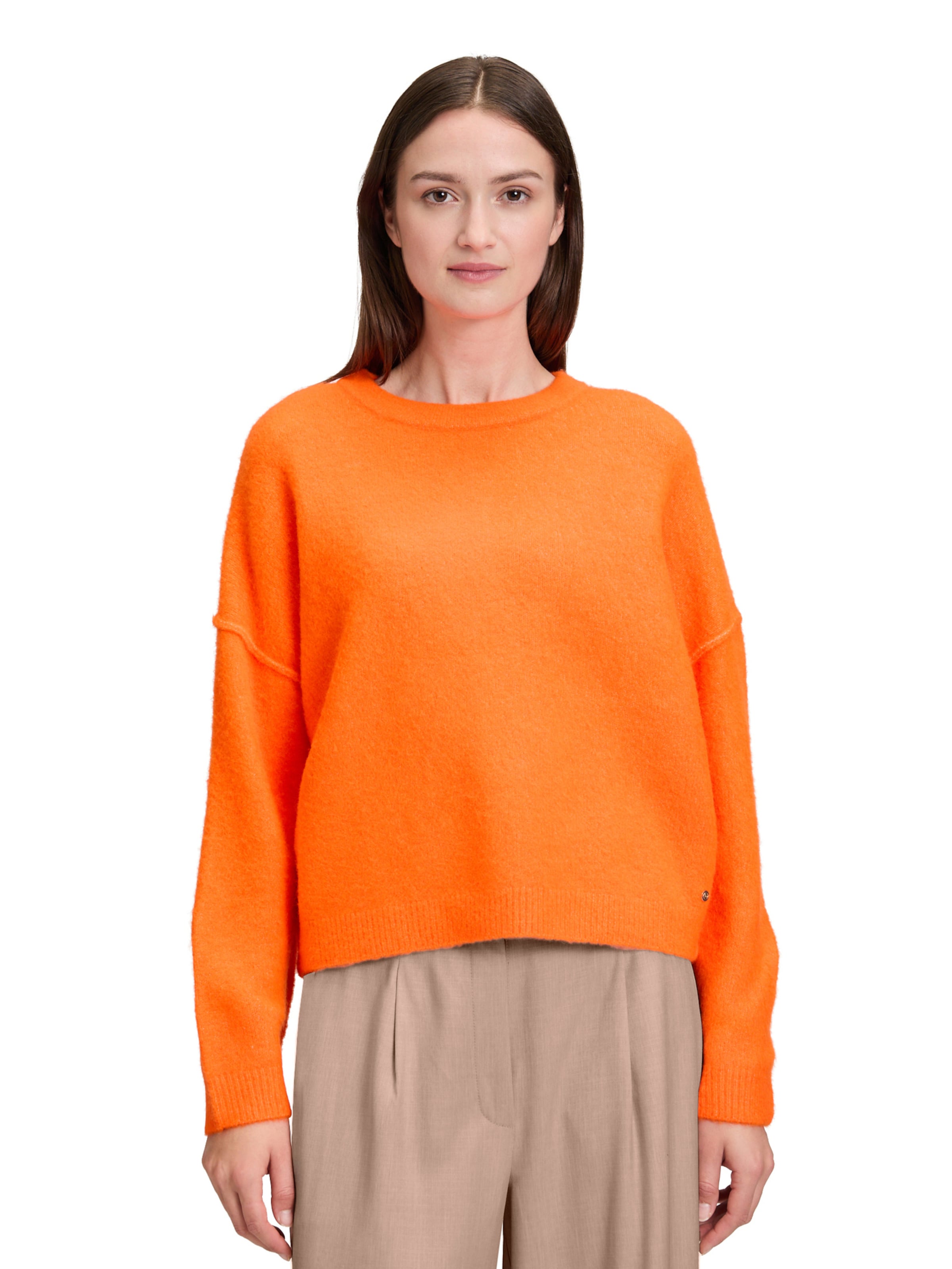 Betty & Co Sweater in Orange: front