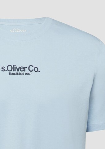 T-Shirt s.Oliver en bleu