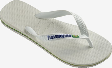 HAVAIANAS Japonki 'Brasil' w kolorze biały: przód