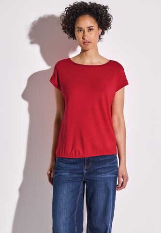 STREET ONE T-Shirt in Rot: Vorderseite