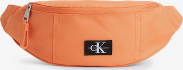 Calvin Klein Jeans - Bolsa de cintura em laranja: frente