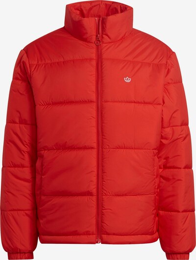 Geacă de iarnă ADIDAS ORIGINALS pe roșu orange / alb, Vizualizare produs