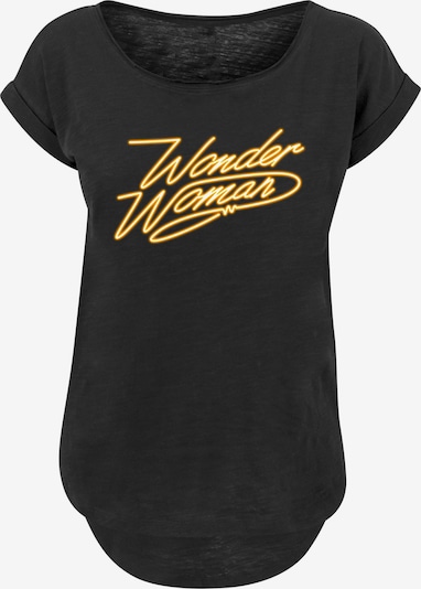 F4NT4STIC T-shirt 'DC Comics Wonder Woman 84 Neon' en jaune fluo / noir, Vue avec produit