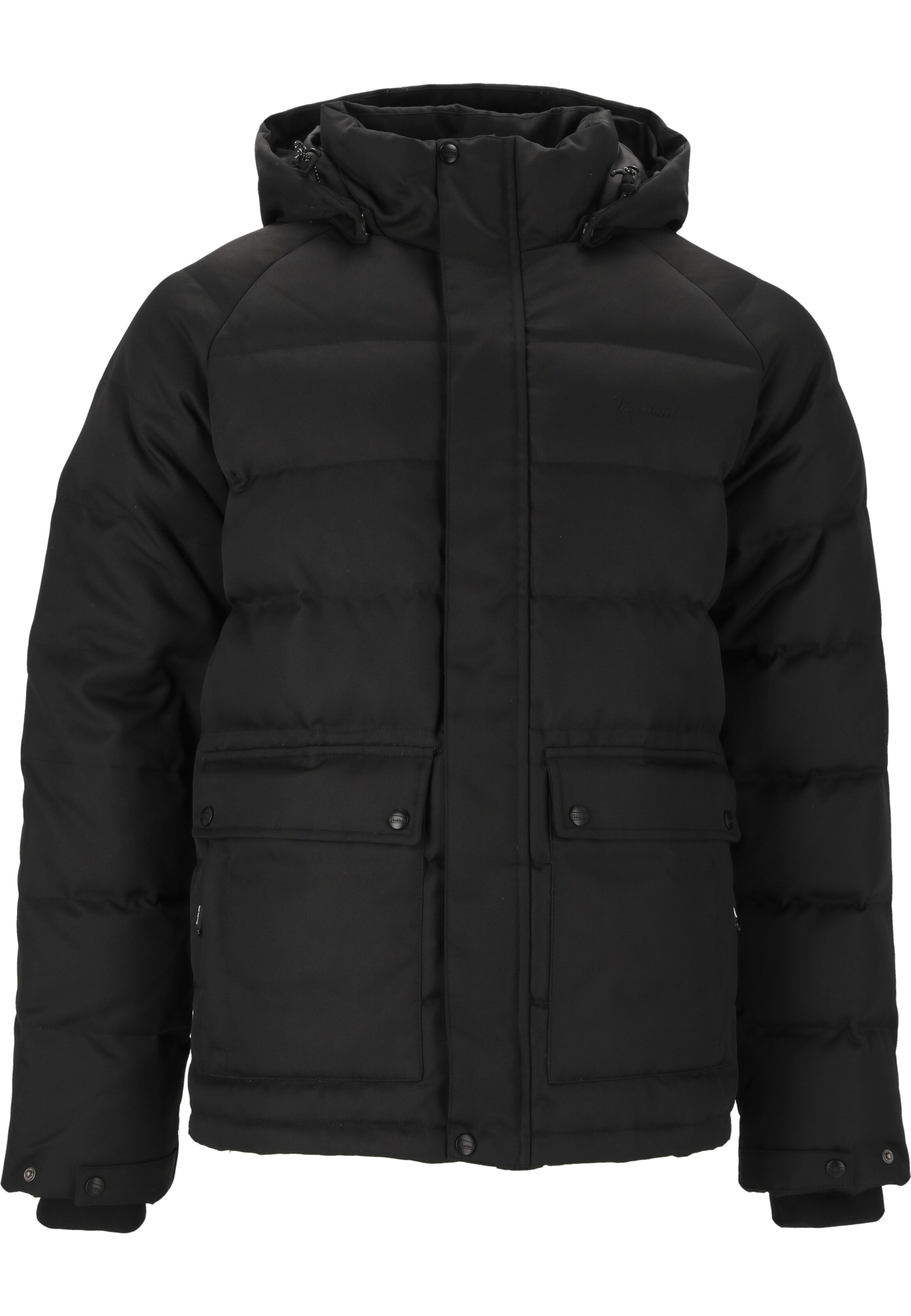 Vertical Between-season jacket 'Pamer' in Black: front