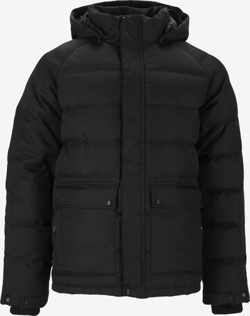 Vertical Between-Season Jacket 'Pamer' in Black: front