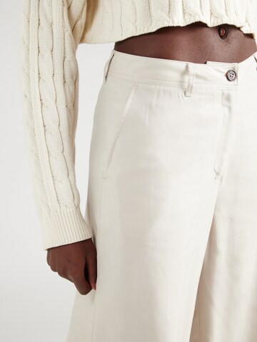 Wide leg Pantaloni di ECOALF in beige