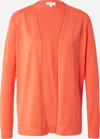 Cardigan s.Oliver en orange : devant