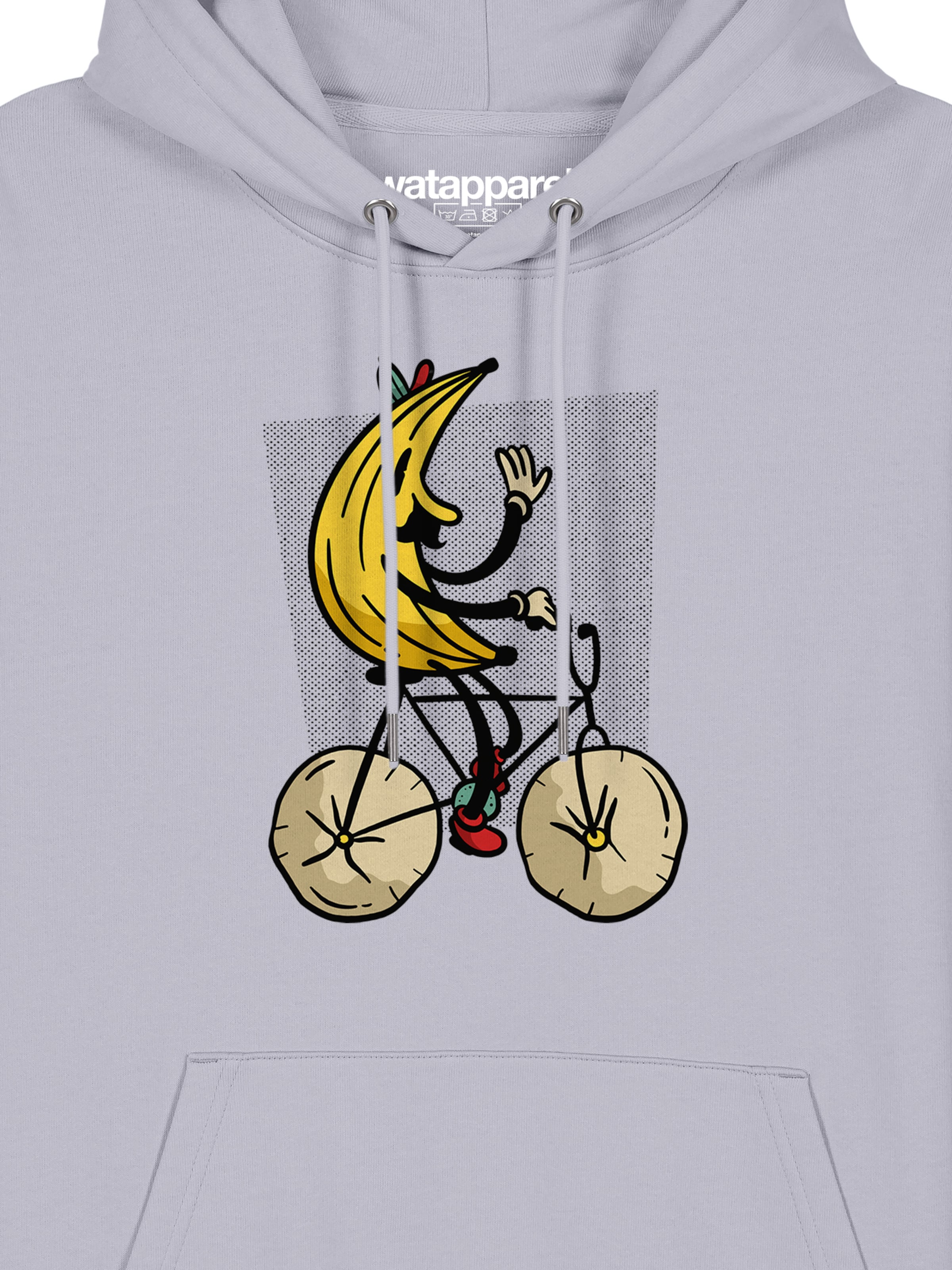Sweat-shirt 'Banana Rider' Watapparel en violet