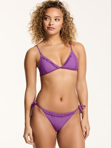 Shiwi Trójkąt Bikini 'Romy' w kolorze fioletowy: przód