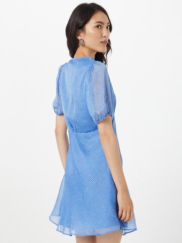 Neo Noir Dress 'Nobu' in Blue