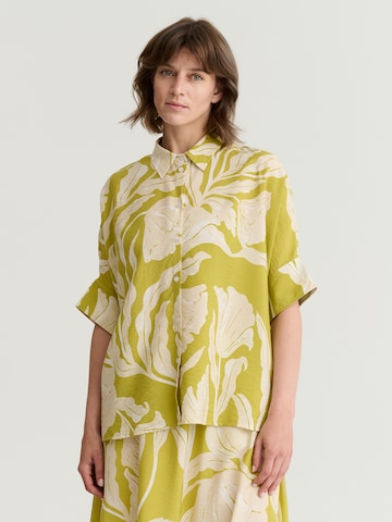 Camicia da donna 'Mara 1' di TATUUM in verde: frontale
