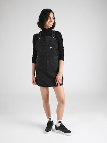 Dr. Denim Overall Skirt 'Connie' in Grey